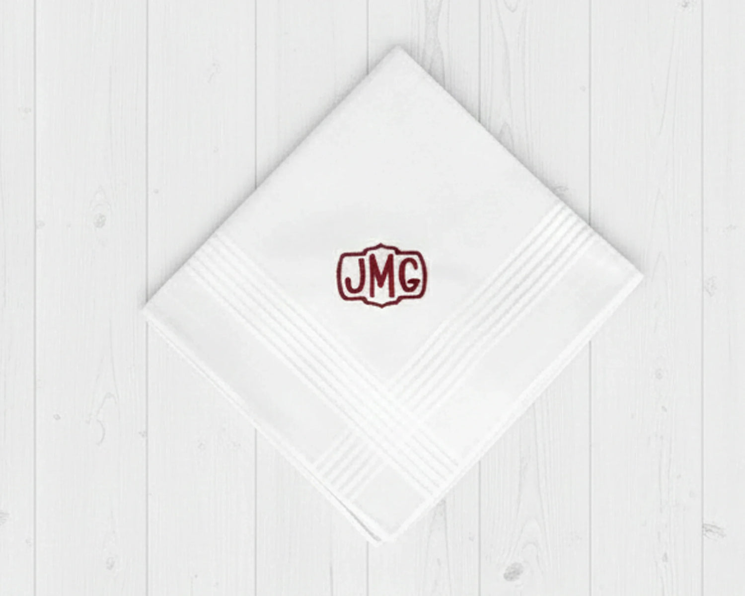 Men's Monogram Hankie