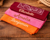Personalized Cotton Bandana Embroidered Name Paisley Design Gift