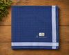 Men’s Cotton Handkerchiefs Pack of 12 Stylish Woven Border Design