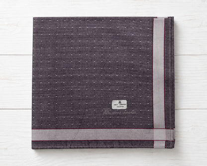 Men’s Cotton Handkerchiefs Pack of 6 Soft Textured Border Hankies