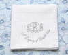 Custom Embroidered Monogrammed Cotton Hanky for Men