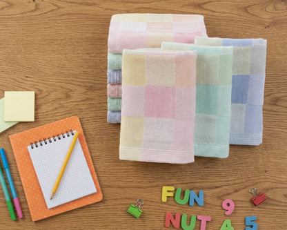3 kids plaid cotton 