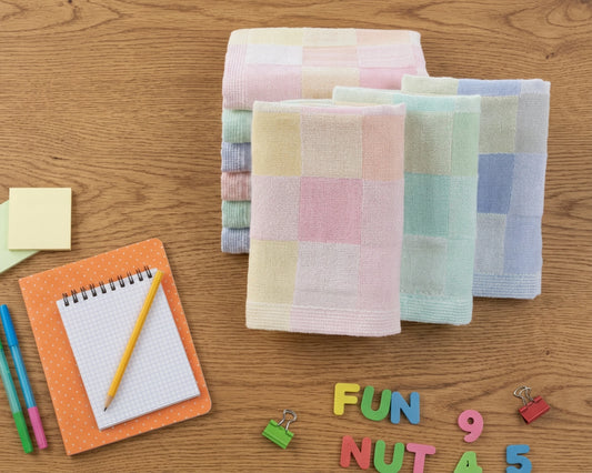 3 kids plaid cotton 