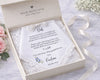 Custom Wedding Handkerchief Mother of Groom Gift Personalized Hanky