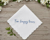 Embroidery Cotton Scallop Hankies for Ladies Made in USA