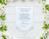Custom Ladies Hankies with Lace Border 