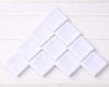 Wholesale White Cotton Handkerchief Bulk Set Soft Plain Hanky Pack