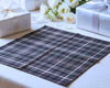 black cotton check design hanky