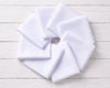 Wholesale White Cotton Handkerchief Bulk Set Soft Plain Hanky Pack